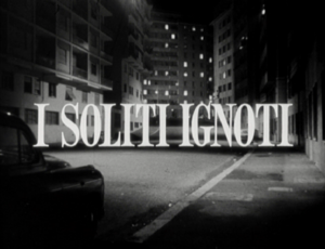uno scorcio di Piazza Verdi in una inquadratura del film i soliti ignoti uno scorcio di Piazza Verdi in una inquadratura del film